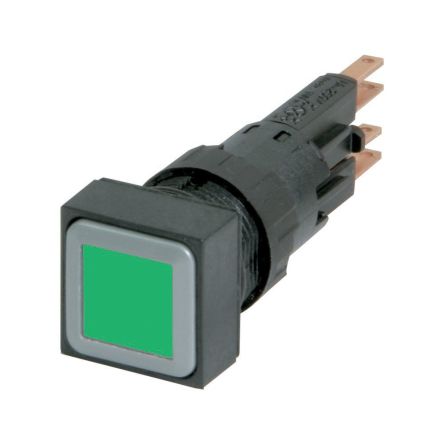 Eaton Pushbutton Actuator for Use with Pushbutton [088509 Q18LT-GN/WB]; 240-685