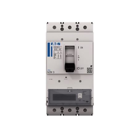 Eaton, Eaton Moeller NZM MCCB Molded Case Circuit Breaker 4P 400A, Breaking Capacity 6 kA, Withdrawable [192308 NZMS3-4-PX400/VAR-AVE]; 240-811