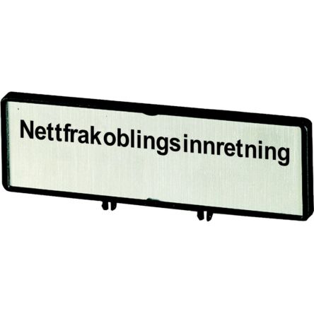 Eaton Label for Use with P3, T5, T5B [186944 ZFSNT70-P3]; 240-836