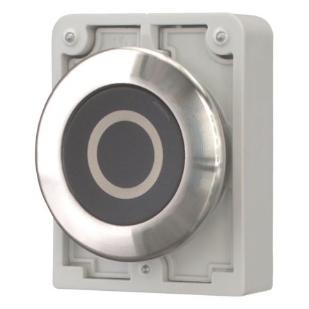 Eaton M30I Series Push Button Switch, Momentary, Spring Return, Panel Mount, 30.5mm Cutout, IP66, IP67, IP69 [188106 M30I-FD-S-X0]; 240-860
