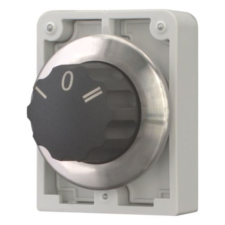 Eaton Button Selector Switch - 30mm Cutout Diameter 3 Positions [188137 M30I-FWR3]; 240-869