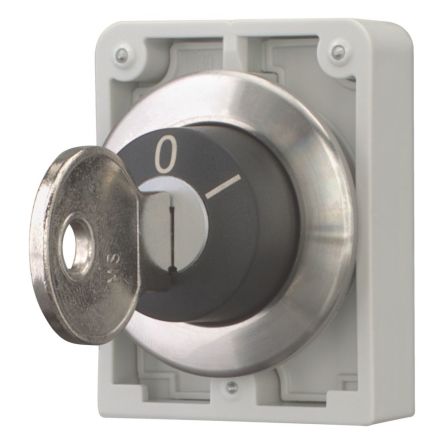 Eaton IP66 Key Switch 2-Way Flat-Key [188157 M30I-FWRS-MS4]; 240-875