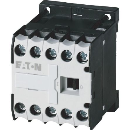 Eaton Moeller DILER DILER Contactor Relay, 110 V dc Coil, 4-Pole, 6 A, 2.3 W, 1NC, 3NO, 600 V [010253 DILER-31-G(110VDC)]; 241-081