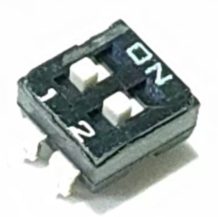 RS PRO 2 Way Surface Mount DIP & SIP Switch SPST [0]; 241-253