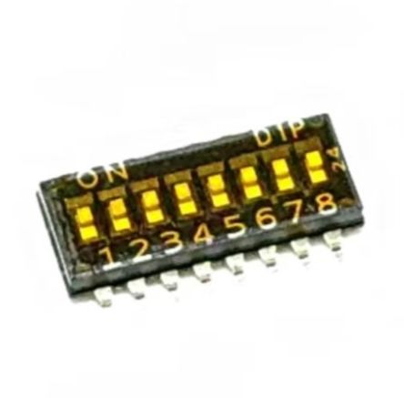 RS PRO 8 Way Surface Mount DIP & SIP Switch SPST [0]; 241-259