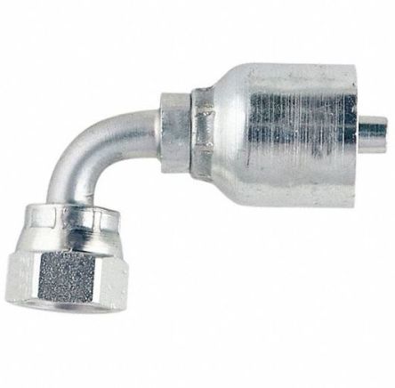 Parker Hydraulic Swivel 3/4 in Hose to UNF 1 3/16-12 Female, 1J977-12-12 [1J977-12-12]; 241-619