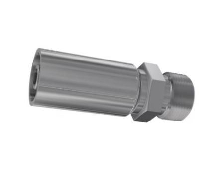 Parker Crimped Hose Fitting 1-1/4 in Hose to M52 x 2 Male, 1D248-38-20 [1D248-38-20]; 241-672