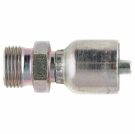 Parker Crimped Hose Fitting 1-1/4 in Hose to M52 x 2 Male, 1D277-38-20 [1D277-38-20]; 241-673
