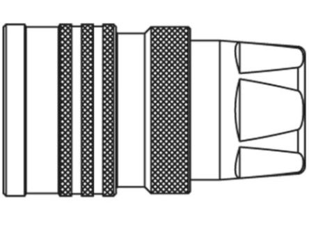 Parker Brass, Steel Female Hydraulic Quick Connect Coupling, G 1/2 Female [5010]; 241-701