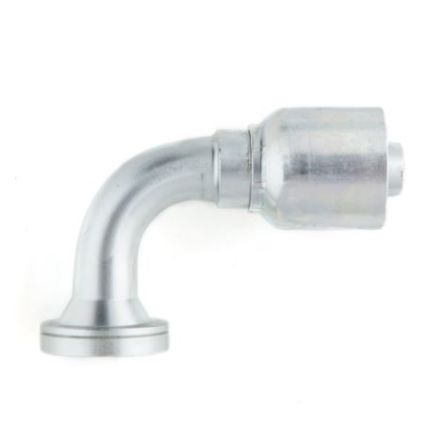 Parker Crimped Hose Fitting 3/4 in Hose to 1 in Flange, 16N77-16-12 [16N77-16-12]; 241-792