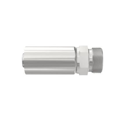 Parker Crimped Hose Fitting Hose to Male Metric, 1D077-35-20 [1D077-35-20]; 242-126