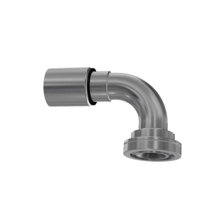 Parker Crimped Hose Fitting Hose to 2 in Flange, 16N48-12-16 [16N48-12-16]; 242-381