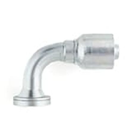 Parker Crimped Hose Fitting Hose to 2 in Flange, 16N77-8-8 [16N77-8-8]; 242-398