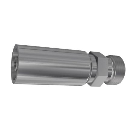 Parker Crimped Hose Fitting Hose to Male Metric, 1D048-18-10 [1D048-18-10]; 242-483