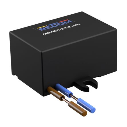 Recom AC-DC Power Supply, RAC04NE-24SK/277/W, 24V dc, 167mA, 4W, 1 Output, 85-305V ac Input Voltage [RAC04NE-24SK/277/W]; 242-514