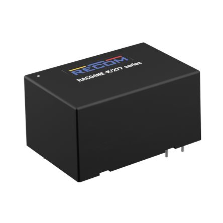 Recom AC-DC Power Supply, RAC04NE-15SK/277, 15V dc, 267mA, 4W, 1 Output, 85-305V ac Input Voltage [RAC04NE-15SK/277]; 242-531