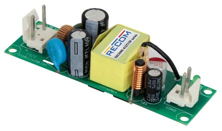 Recom AC-DC Power Supply, RAC20NE-12SK/277/OF, 12V dc, 1.667A, 20W, 1 Output, 85-305V ac Input Voltage [RAC20NE-12SK/277/OF]; 242-537