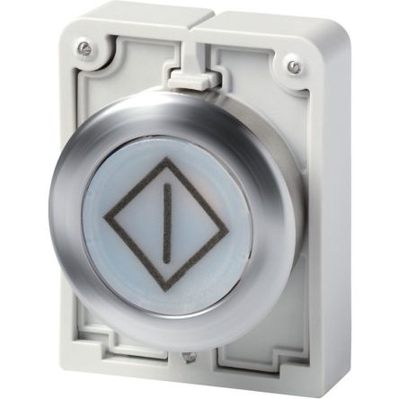 Eaton Pushbutton Actuator for Use with Pushbutton [188041 M30I-FDL-W-X100]; 242-963