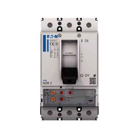 Eaton, Eaton Moeller NZM MCCB Molded Case Circuit Breaker 4P 160A, Breaking Capacity 5 kA, Fixed Mount [191640 NZMN2-4-VX160-BT]; 243-047