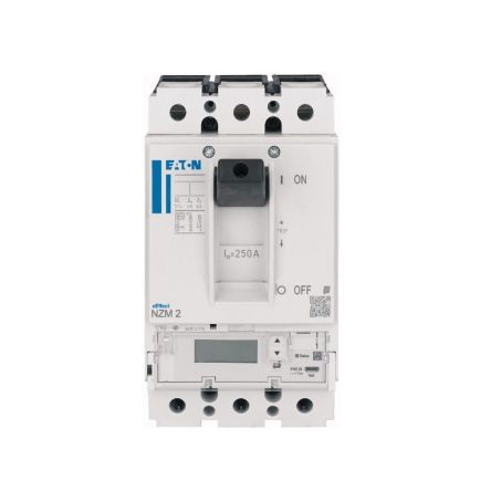 Eaton, Eaton Moeller NZM MCCB Molded Case Circuit Breaker 3P 250A, Breaking Capacity 5 kA, Fixed Mount [192159 NZMH2-PX250-TZ]; 243-057