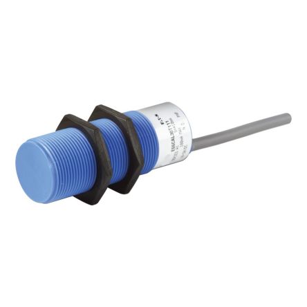Eaton Inductive Threaded Barrel Proximity Sensor, M30, 15 mm Detection, PNP NO, 30 V [135833 E55CAL30T111E]; 243-172