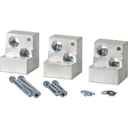 Eaton S811 Series Terminal Block, 2-Way, 70-150 mm² Wire, Screw Termination [127665 EML26]; 243-188