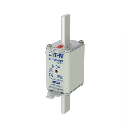 Eaton 160A NH Fuse, 63 x 40 x 150mm, 400V ac [160NHG02B-400]; 243-246