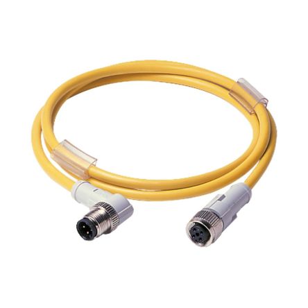 Eaton, CSDR Series M12 Cable, 3m Cable Length, CE Standard [136315 CSDR4A4CY2203-D]; 243-350