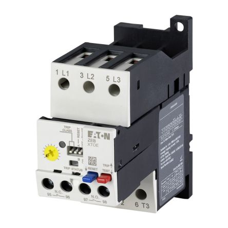 Eaton ZEB Overload Relay 1NC, 1NO, 9 → 45 A F.L.C, 45 A Contact Rating, 690 V, SP, Eaton Moeller ZEB [136501 ZEB32-45-GF/KK]; 243-360