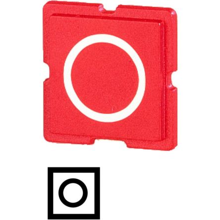 Eaton Plate for Use with Push Button [091536 10TQ25]; 243-661