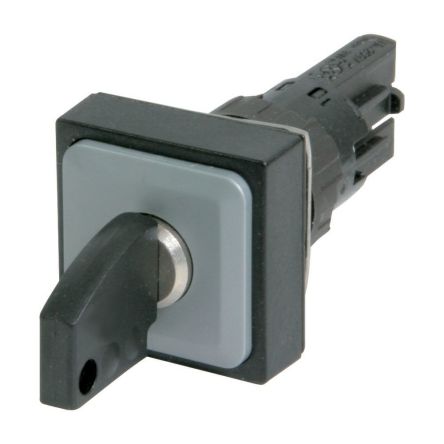 Eaton 2-position Key Switch Head, Latching, 16mm Cutout [072376 Q25S1R-A1]; 243-690