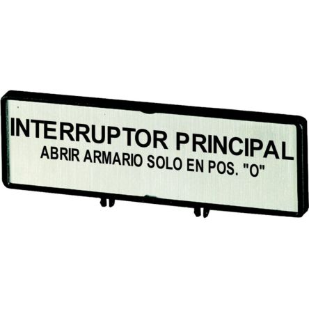 Eaton Label for Use with P3, T5, T5B [047422 ZFS77-P3]; 243-751