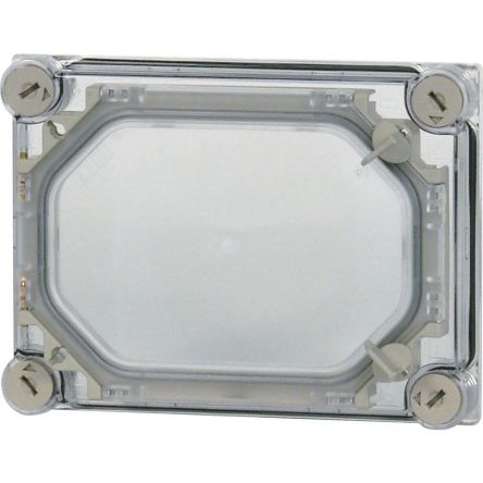 Eaton xEnergy Safety Ci Series Plastic Cover, 250mm H, 188mm W, 82mm L for Use with Basic Enclosure, U-CI23, xEnergy [072476 D125-CI23/T]; 243-832