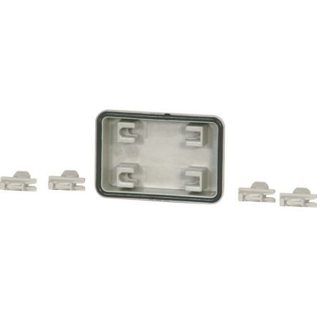 Eaton xEnergy Safety Ci Series Plastic Mounting Plate, 23mm H, 79mm W, 115mm L for Use with 125 mm Enclosure, Accessory [078933 FL1-X]; 243-851