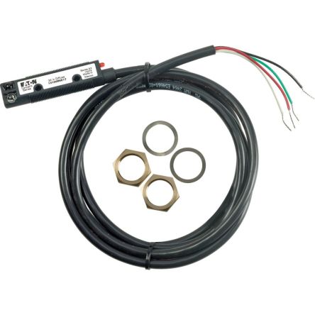 Eaton Diffuse Reflective Photoelectric Sensor, Rectangular Sensor, 610 mm Detection Range [135583 13100R6517]; 244-100