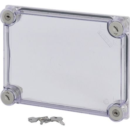 Eaton xEnergy Safety Ci Series Plastic Cover, 250mm H, 188mm W, 65mm L for Use with Basic Enclosure, U-CI23, xEnergy [138354 D125-CI23-DVZ]; 244-149