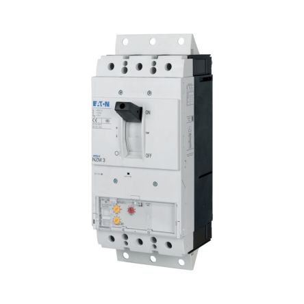Eaton, Eaton Moeller series NZM MCCB Molded Case Circuit Breaker 3P 350A, Breaking Capacity 9 kA, Plug In [168911 NZMH3-ME350-SVE]; 244-249