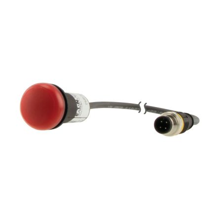 Eaton, Panel Mount Red LED Indicator, 22.5mm Cutout, Round [185121 C22-L-R-24-P1]; 244-530
