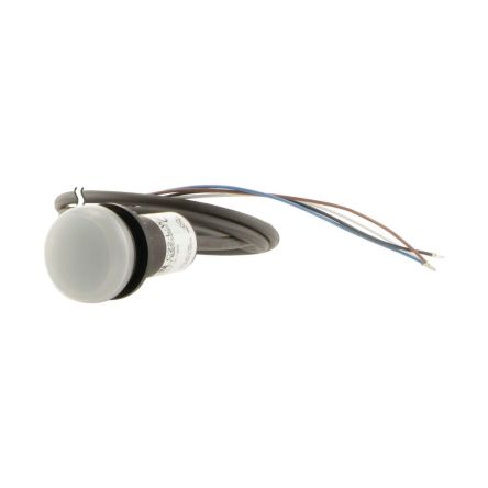 Eaton, Panel Mount White LED Indicator, 22.5mm Cutout, Round [185147 C22-L-W-24-P65]; 244-533