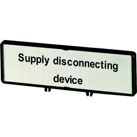 Eaton Label for Use with P3, T5, T5B [186928 ZFSNT62-P3]; 244-593