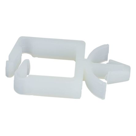 Eaton White Plastic hose clamp [166691 XACACLIP]; 244-696