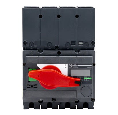 Schneider Electric Fuse Switch Disconnector, 4 Pole, 250A Max Current [SE250SW4SM]; 244-939