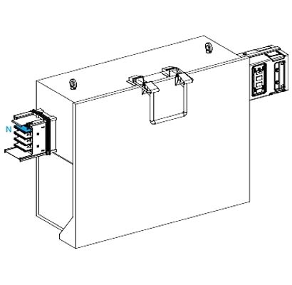 Schneider Electric Busbar Tap-Off Unit with Fuse Isolator, Canalis Series [KSB630SE4]; 244-992