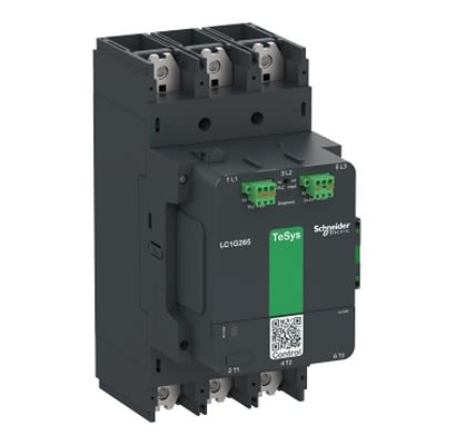 Schneider Electric TeSys TeSyS G Contactor, 130 V Coil, 3-Pole, 400 A, 30 W, 3NO, 1 kV [LC1G400EHEA]; 245-038