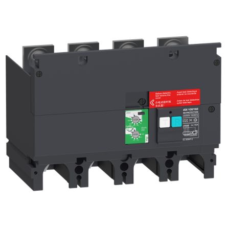 Schneider Electric, ComPacT New Generation MCCB 4P 160A [LV429491]; 245-046