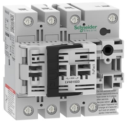 Schneider Electric Fuse Switch Disconnector, 3 Pole, 32A Max Current [LV481503]; 245-050
