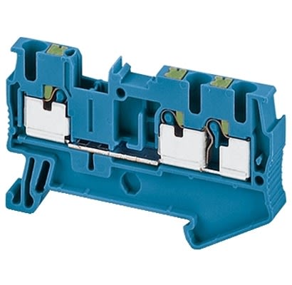 Schneider Electric Linergy TR Series Terminal Block, 2.5 mm² Wire, Push In Termination [NSYTRP23BL]; 245-063