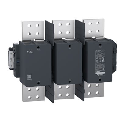 Schneider Electric TeSys TeSyS F Contactor, 500 V Coil, 3-Pole, 2.1 kA, 200 W, 3NO, 1 kV [LC1F2100]; 245-104