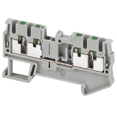 Schneider Electric Linergy TR Series Terminal Block, 2.5 mm² Wire, Push In Termination [NSYTRP24]; 245-124