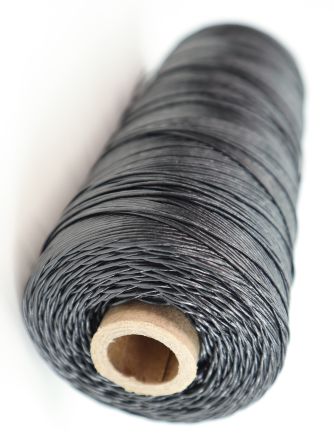 RS PRO Lacing Cord Black Nylon Core, PVC Coated 0.71 mm x 500m [0]; 245-804